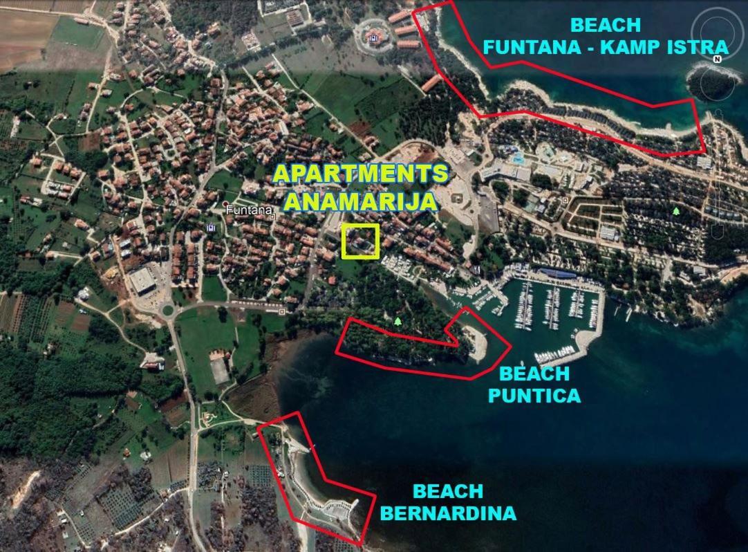 Anamarija Apartments Near The Beach And The Fantastic Adria Sea With Over 10 Small Islands Close By Funtana Exterior foto